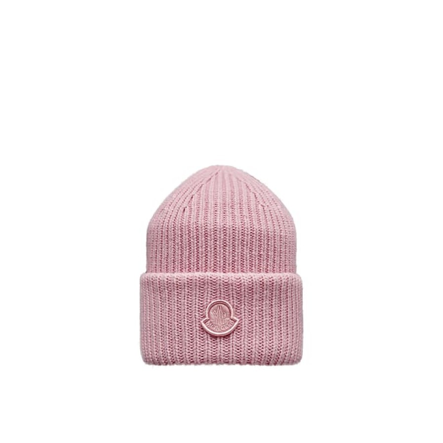 Femmes Boden Chapeaux D'Hiver | Bonnet En Laine Rose Taille Unique