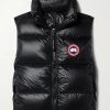 Femmes Moncler Gilets | Gilet En Duvet Ripstop Matelasse Cypress - Noir - X Small, Small, Medium, Large, X Large