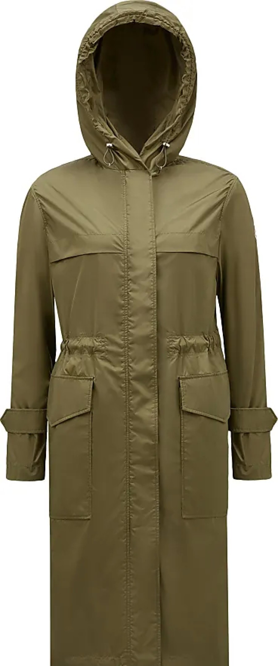 Femmes Bernardo Manteaux | Manteau De Pluie Hiengu Vert Taille 2