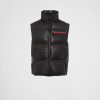 Hommes Moncler Gilets | Doudoune Legere En Re-Nylon