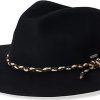 Hommes Paul Smith Chapeaux | Fedora En Laine Feutree Western Messer En Noir/Multi Chez Nordstrom, Taille X-Large