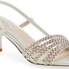 Femmes Prada Chaussures En Cuir | Sandale A Bout Carre Kasper En Bijou Blanc Perle Chez Nordstrom, Taille 7,5