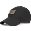 Hommes Tous les oiseaux Casquettes | Casquette De Baseball Avec Etiquette Logo - Homme - Coton - 58 - Noir