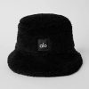 Femmes Moncler Chapeaux | Chapeau Bob Foxy Sherpa En Noir, Taille : Moyen/Grand | Alo Yogaae