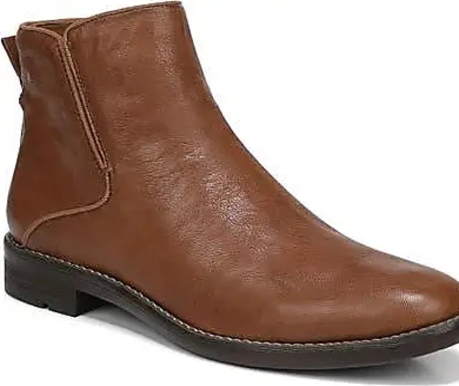 Femmes Jeffrey campbell Bottines | Bottine Marcus En Cuir Cognac Chez Nordstrom, Taille 5,5