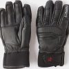 Hommes Tous les saints Gants | Gants De Ski En Cuir Pm - Hommes - Noir