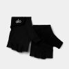 Femmes Beau Stockholm Gants | Gants D'Entrainement Power Moves Dans Noir, Taille: Moyen | Alo Yogaae