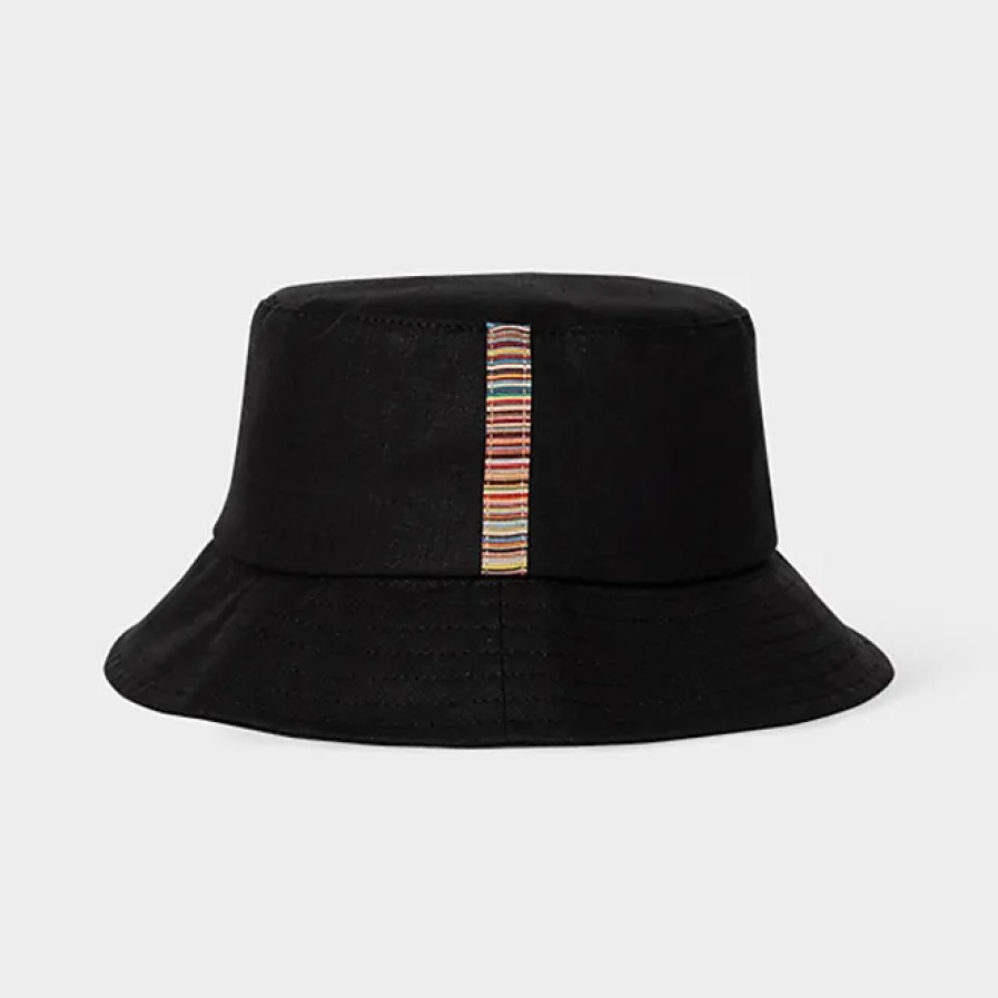 Hommes Paul Smith Chapeaux | Chapeau Seau Pour Hommes, Garniture Sig