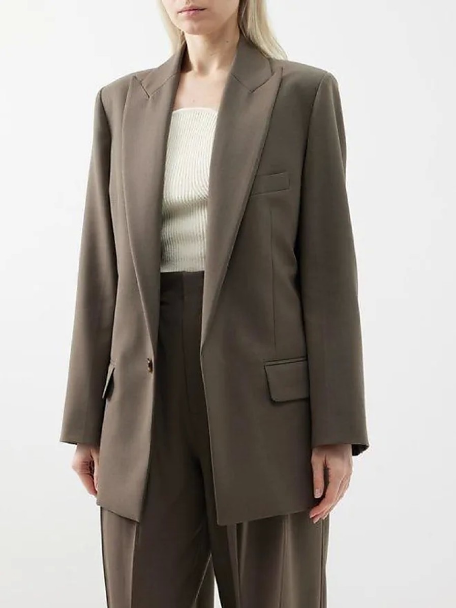 Femmes Paul Smith Costumes | Veste De Costume En Serge A Revers En Pointe