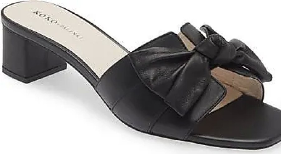 Femmes Prada Chaussures En Cuir | Sandale Sidney 2 En Cuir Noir Chez Nordstrom, Taille 6