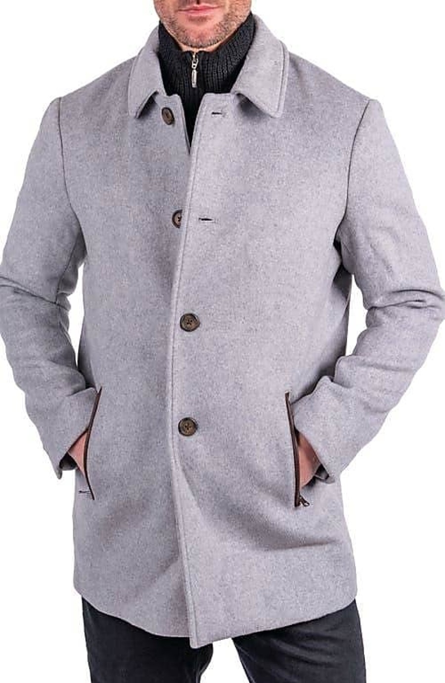 Hommes Bernache du Canada Manteaux | Manteau De Finition En Melange De Laine Rebelle En Frene Chez Nordstrom, Taille 42 Regulier