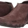 Femmes Jeffrey campbell Bottines | Bikers - Zippiest (Chocolat) Chaussures Pour Femmes