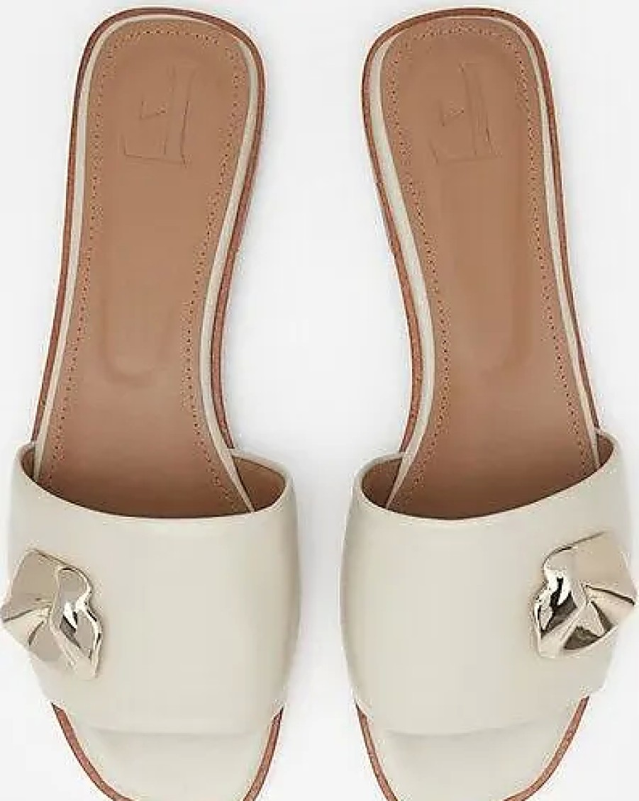 Femmes OIE d'or Chaussures D'Ete | Creme Pour Cuir Mira