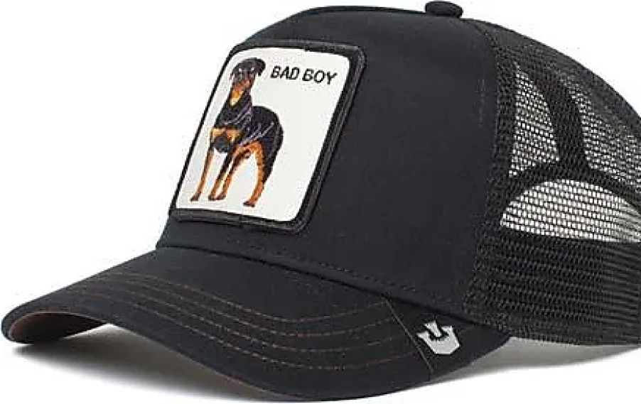 Hommes Travis Mathieu Casquettes | Casquette De Camionneur The Baddest Boy Patch En Noir Chez Nordstrom