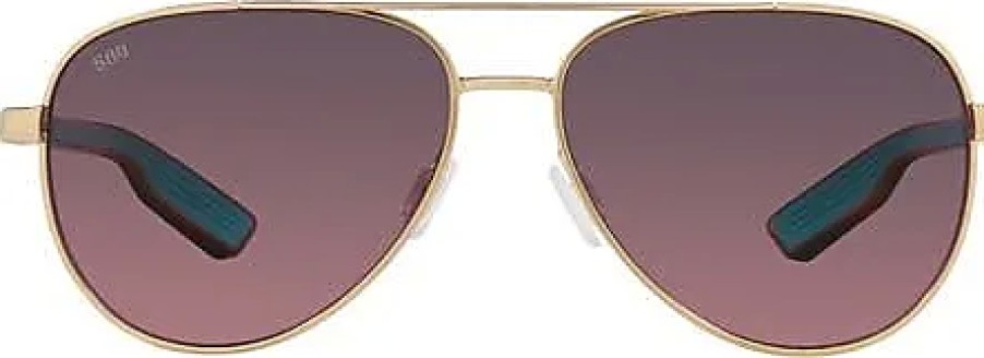 Hommes Ferragamo Des Lunettes De Soleil | Lunettes De Soleil Pilotes Degradees Peli 57 Mm En Or Chez Nordstrom