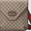 Hommes Gucci Sacs | Neo Vintage Gg Medium Messenger, Beige, Toile Gg