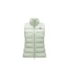 Femmes Moncler Gilets | Ghany Doudoune Vert Taille 00