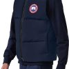 Hommes Moncler Gilets | Gilet Matelasse En Duvet Hydrofuge Lawrence A Pouvoir Gonflant 750 Dans La Marine De L'Atlantique Chez Nordstrom, Taille X-Large