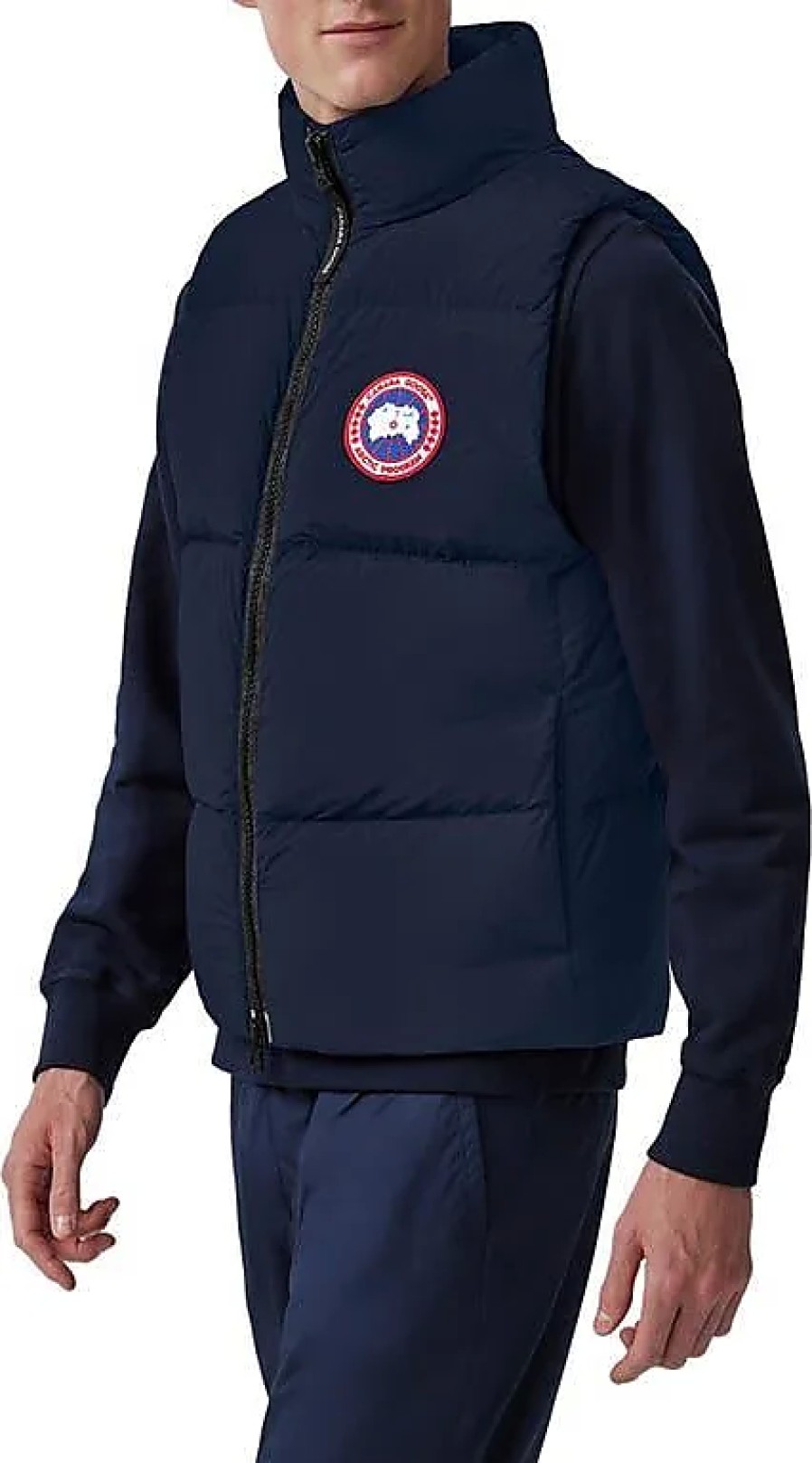 Hommes Moncler Gilets | Gilet Matelasse En Duvet Hydrofuge Lawrence A Pouvoir Gonflant 750 Dans La Marine De L'Atlantique Chez Nordstrom, Taille X-Large