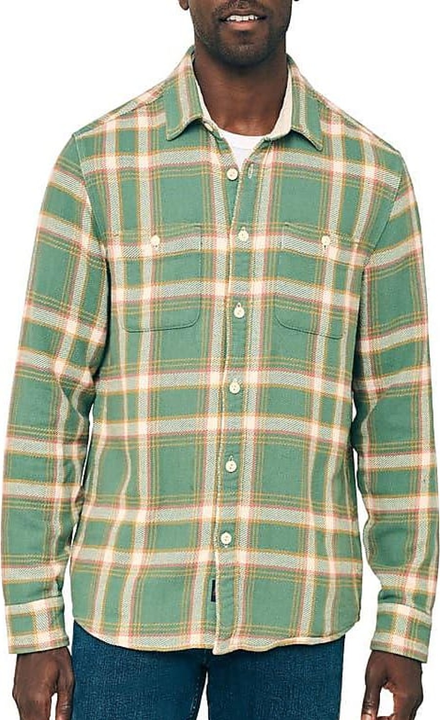 Hommes Luca Faloni Chemises | La Chemise Boutonnee En Flanelle Surf A Carreaux Cedar Valley Chez Nordstrom, Taille Moyenne