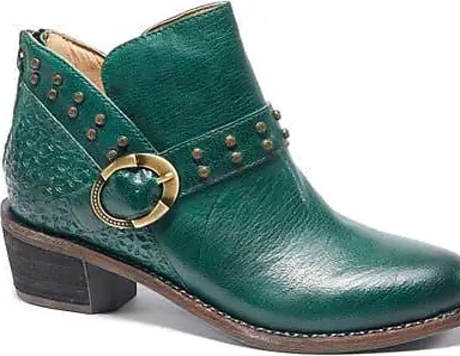 Femmes Calvin Klein Bottines | Melania Bootie En Vert Fonce Chez Nordstrom, Taille 7,5