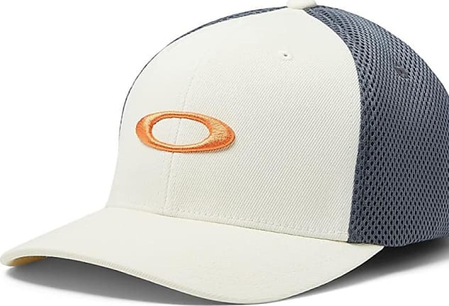 Hommes Ferragamo Casquettes | Chapeau En Maille Ellipse (Blanc Arctique) Casquettes