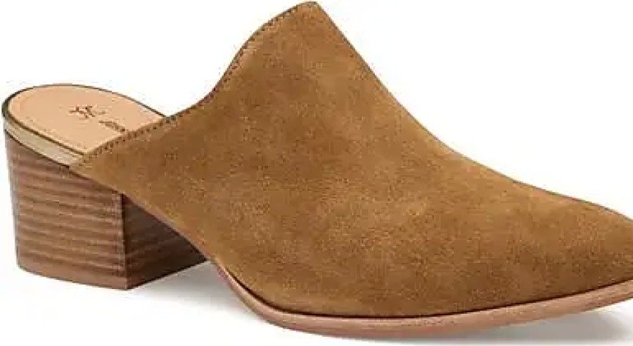 Femmes Pedro García Mules | Mule Trista En Daim Whisky Chez Nordstrom, Taille 11