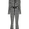 Femmes River Island Costumes | Combinaison De Ski Une Piece Star Suit - Femme - Polyester/Polyurethane - L - Noir