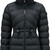 Femmes Moncler Manteaux | Doudoune Longue Alastore Noir Taille 0