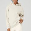 Femmes Reiss Chandails | Sweat A Capuche Epais Renown En Beige Os, Taille : Moyen | Alo Yogaae