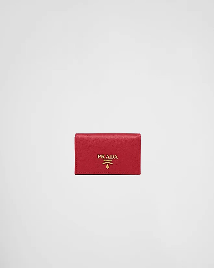 Femmes Furla Portefeuilles | Porte-Cartes En Cuir Saffiano