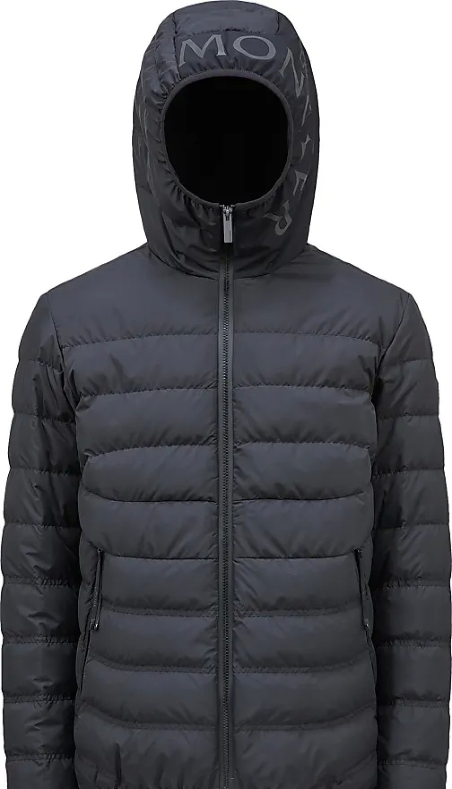 Hommes Moncler Vestes | Vernasca Doudoune Courte Noir Taille 1