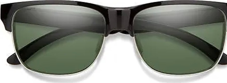 Hommes Ray-Ban Des Lunettes De Soleil | Lunettes De Soleil Carrees Polarisees Chromapop Lowdown Split 56 Mm En Noir / Gris Vert Chez Nordstrom