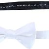 Hommes Magasin Trafalgar Noeuds Papillon | Noeud Papillon En Soie Pre-Noue Sutton En Blanc Chez Nordstrom