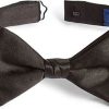 Hommes Reiss Noeuds Papillon | Noeud Papillon En Soie Pre-Noue En Satin Noir Chez Nordstrom, Taille Reguliere