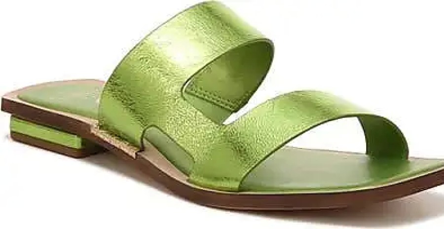 Femmes Pedro García Des Sandales | Sandale Emily Slide En Citron Vert Chez Nordstrom, Taille 5,5