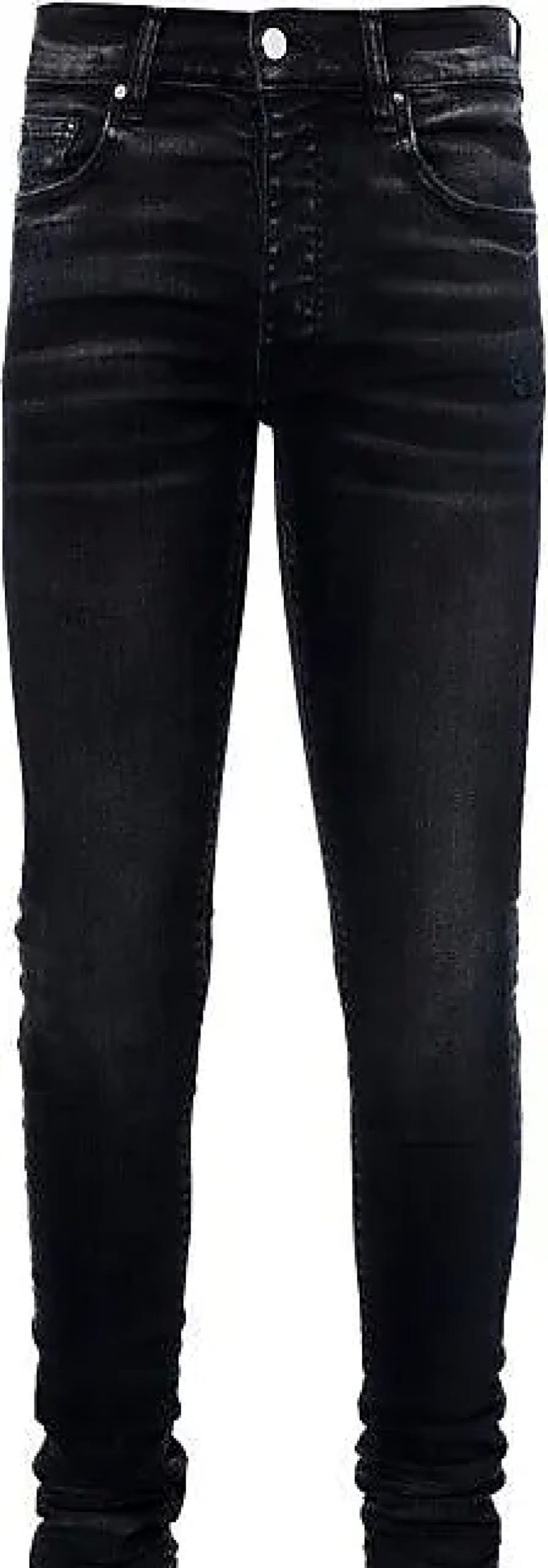 Hommes OIE d'or Jeans | Jean Skinny Stack - Homme - Noir