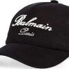 Hommes Tous les saints Casquettes | Casquette De Baseball En Coton Brodee Signature En Noir Edk/Ivoire Chez Nordstrom