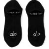 Hommes Alo Yoga Sous-Vetement | Chaussettes De Rue Pour Hommes En Noir/Blanc, Taille : M/L (7-10)