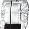 Hommes Thomas Browne Manteaux | Manteau Doudoune En Nylon Metallise En Argent Chez Nordstrom, Taille Xx-Large