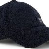 Hommes Ferragamo Casquettes | Casquette De Baseball Avec Logo En Polaire Teddy En Bleu Marine Chez Nordstrom