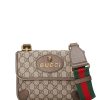 Hommes Gucci Sacs | Petit Sac Messager Neo Vintage - Hommes - Coton/Toile/Cuir/Laiton/Nylon - Taille Unique - Neutres