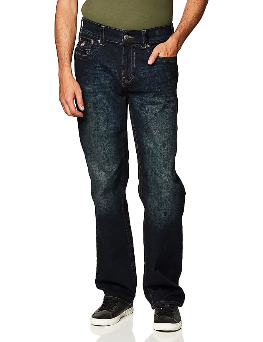 Hommes Liverpool Los Angeles Jeans | Jean Ricky A Jambe Droite Avec Poches Arriere A Rabat Pour Homme, Ggjd Last Call, 32