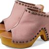 Femmes Crocos Mules | Peace N Love (Rose) Chaussures Pour Femmes