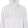 Hommes CHEF Vestes | Veste A Capuche Grimpeurs Blanc Taille 7