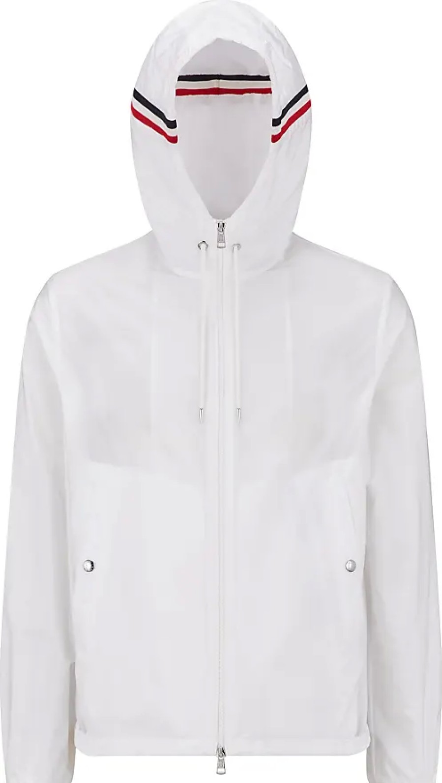 Hommes CHEF Vestes | Veste A Capuche Grimpeurs Blanc Taille 7