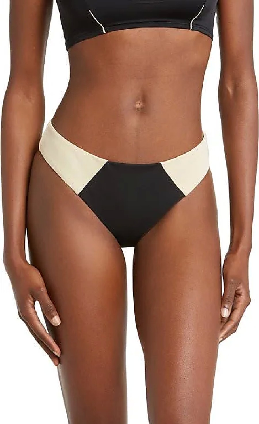 Femmes La Blanca Maillots De Bain | Bas De Bikini Emma Colorblock En Noir Chez Nordstrom, Taille X-Large