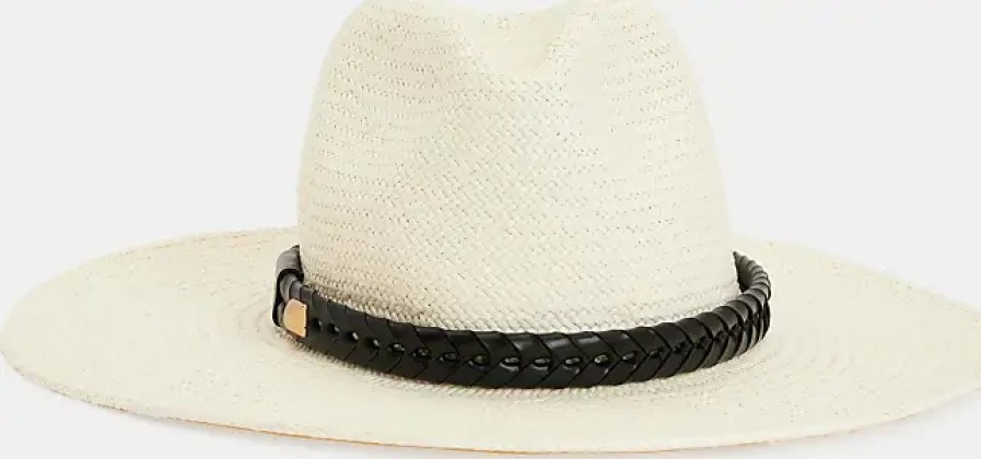 Femmes Jacquemus Chapeaux | Chapeau Fedora En Paille Cloute Athena