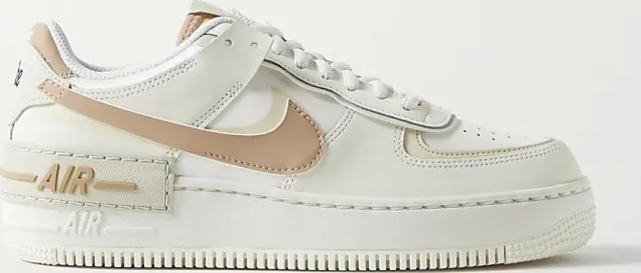 Femmes Reebok Baskets | Baskets A Plateforme En Cuir Air Force 1 Shadow - Blanc - Us5, Us5.5, Us6, Us6.5, Us7, Us7.5, Us8, Us8.5, Us9, Us9.5, Us10, Us10.5, Us11