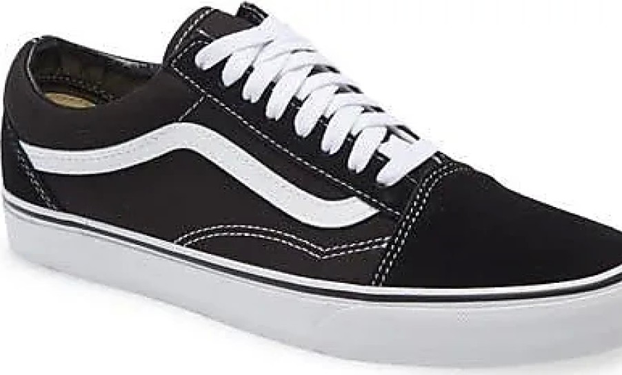 Femmes Sur Baskets | Baskets Old Skool En Noir Whit Chez Nordstrom, Taille 7,5